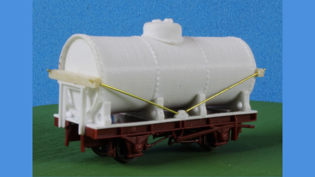 N Scale Victorian Railways (VR) Oil Tank (OT) Wagon