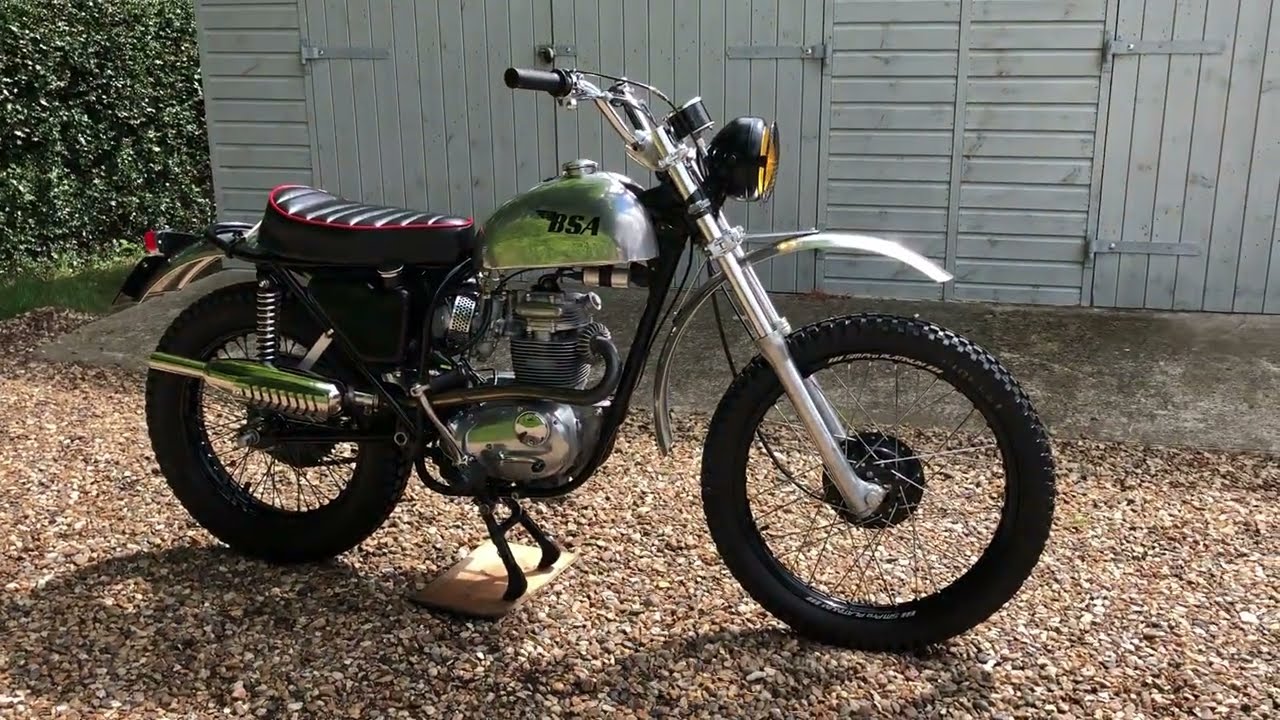 1969 BSA B25 Scrambler