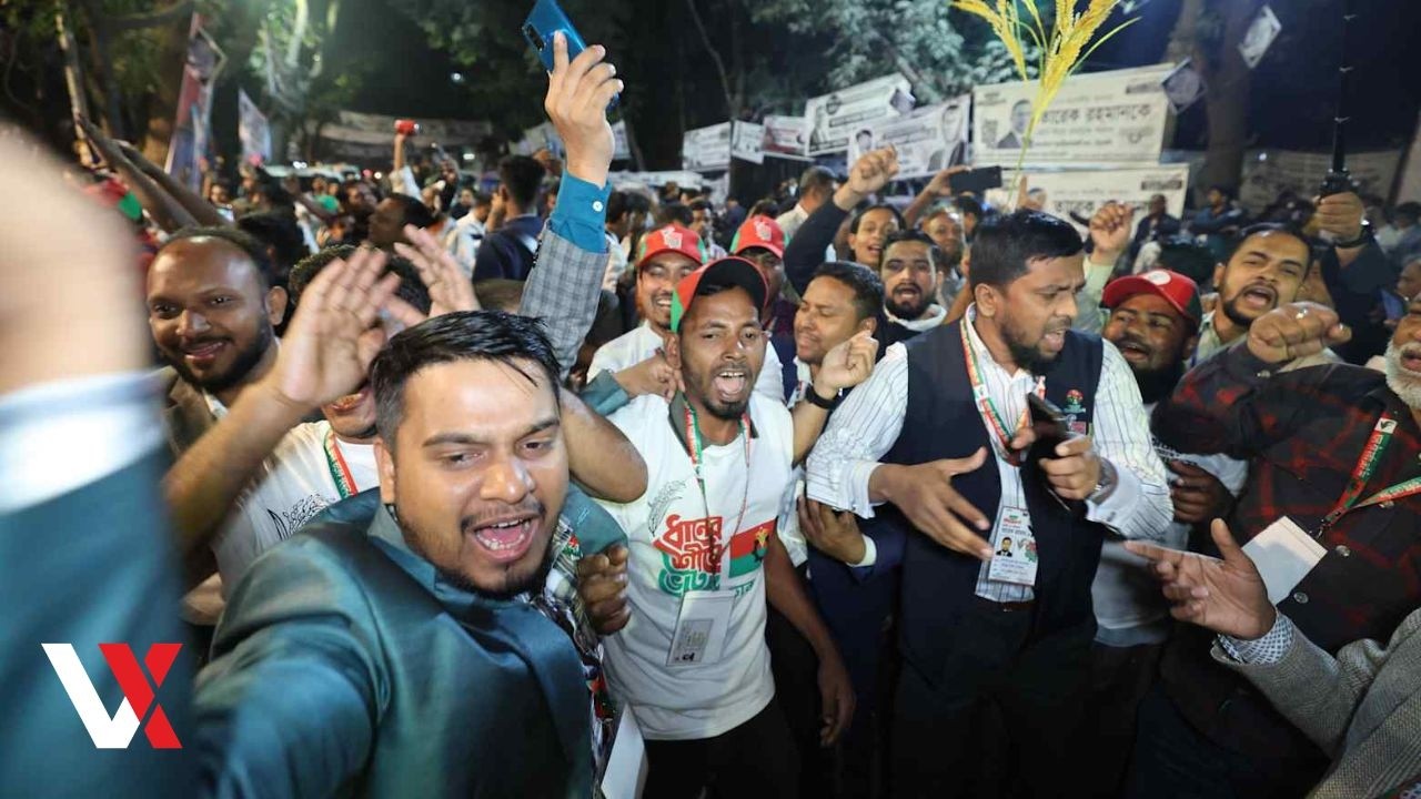 Celebrations Galore As Tarique Rahman Led BNP Wins Historic Election in Bangladesh | VERTEX