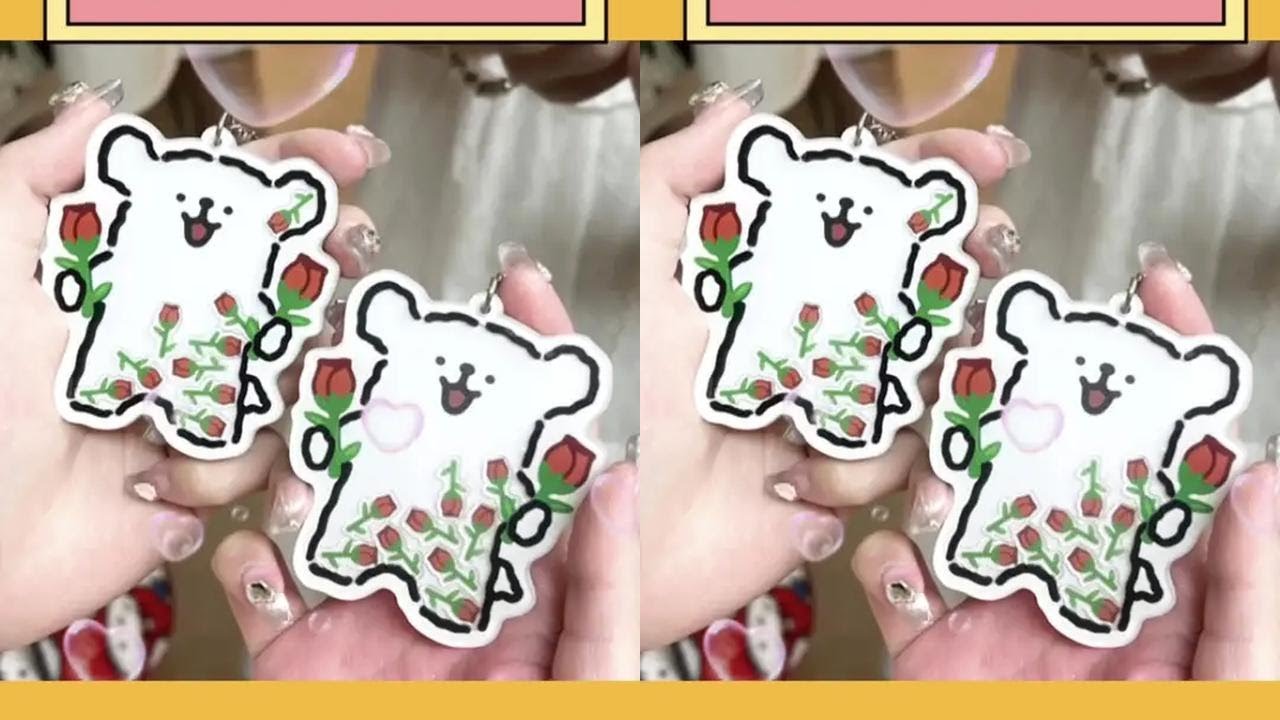 A little dog holding a rose is too romantic! A girl received many roses