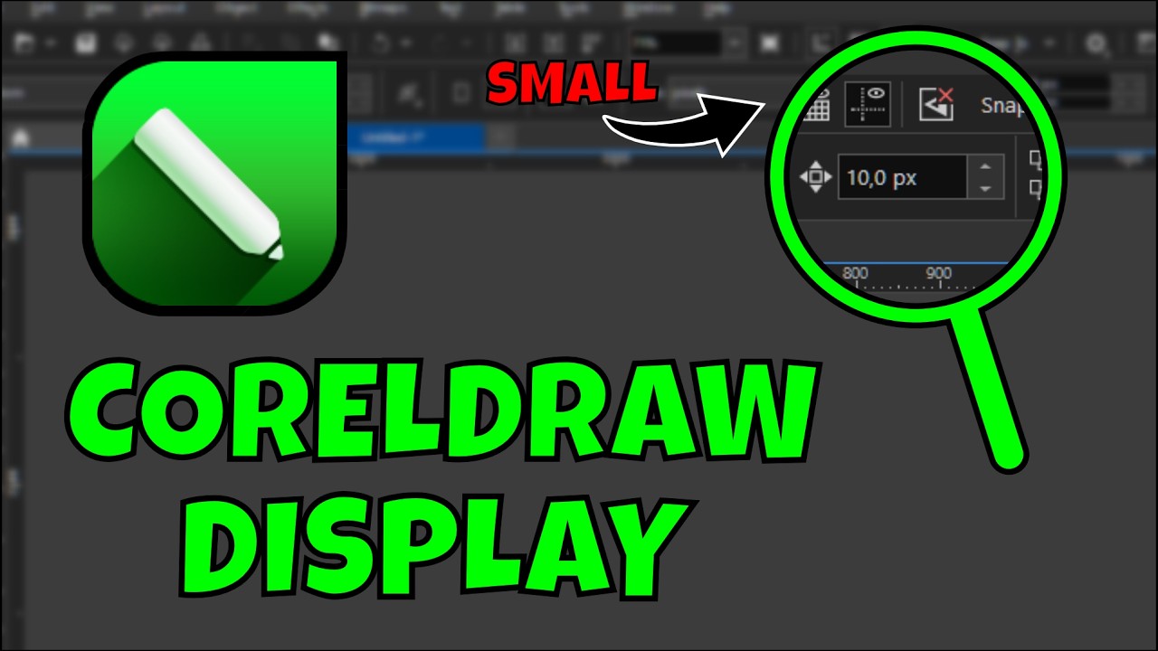 Cara Memperbesar Tampilan CorelDRAW 2022 (UI Terlalu Kecil Fix)
