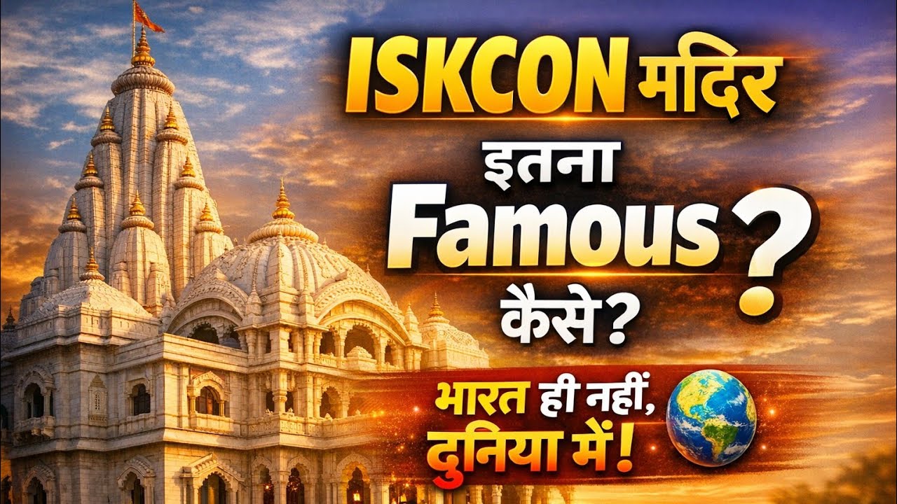 ISKCON मंदिर इतना Famous कैसे? | भारत ही नहीं, दुनिया में!