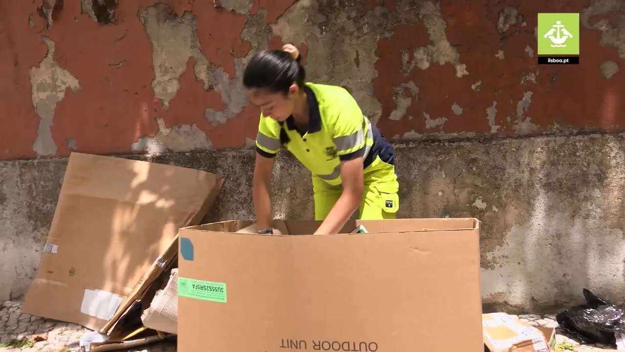 Acompanhamento da recolha de lixo volumoso 🗑️📦