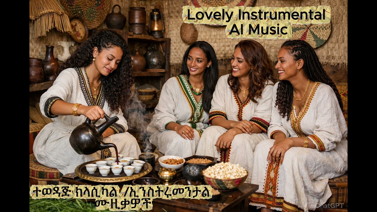 ተወዳጅ ክላሲካል  /ኢንስትሩመንታል ሙዚቃዎች / Lovely Instrumental AI Music