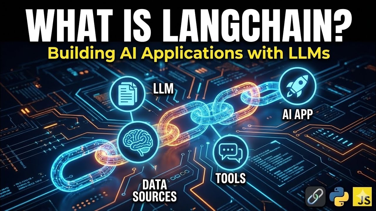 Что такое LangChain? Полное руководство для начинающих по созданию приложений с использованием ис...