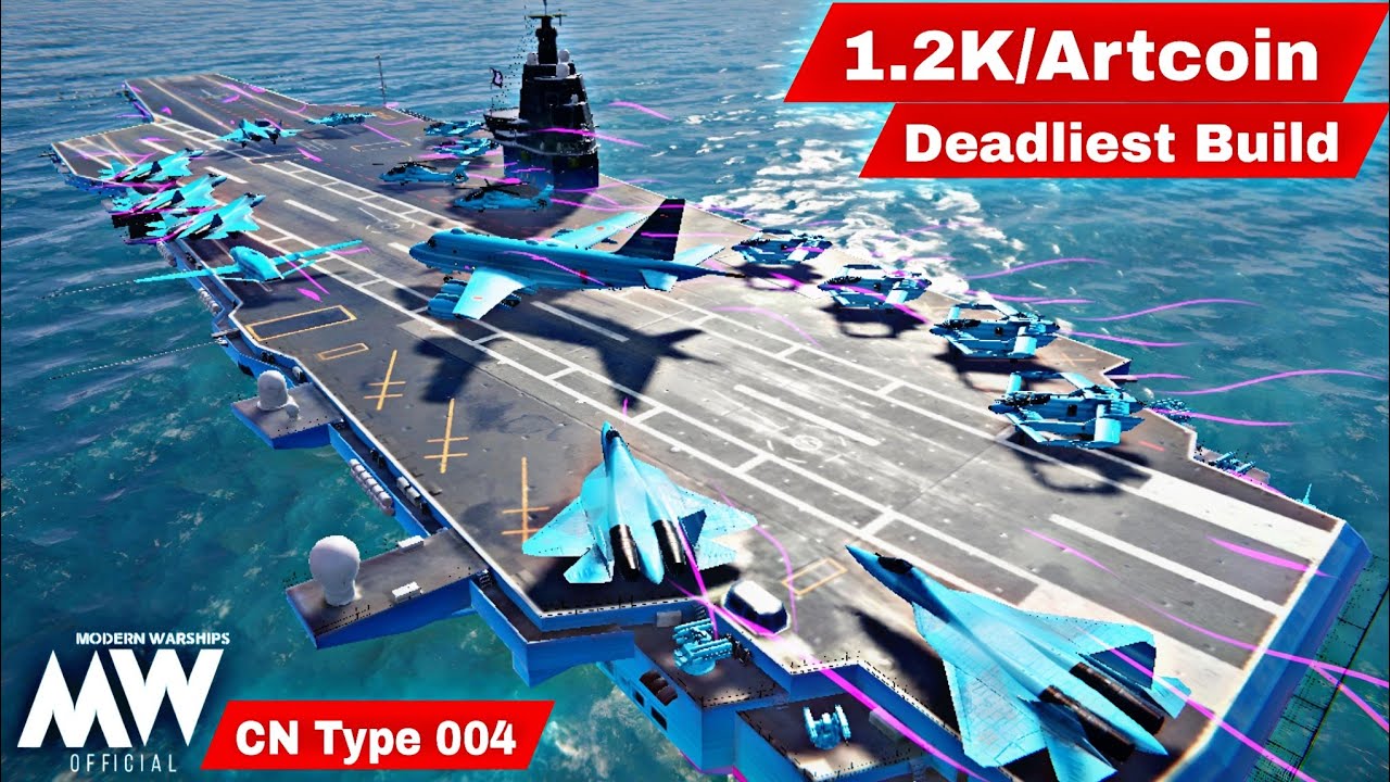 CN Type 004 - Most Cheapest but deadliest build🔥1.2K/AC - Modern Warships