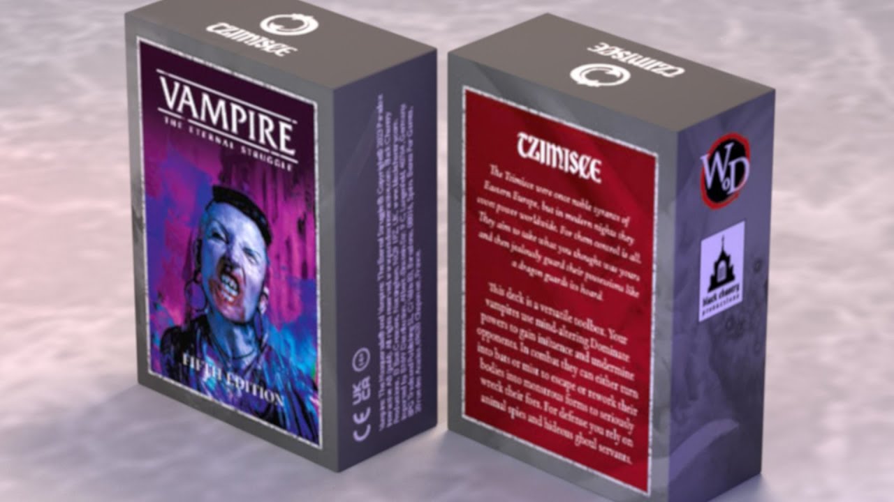 VTES Tzimisce  Fifth Edition Unboxing