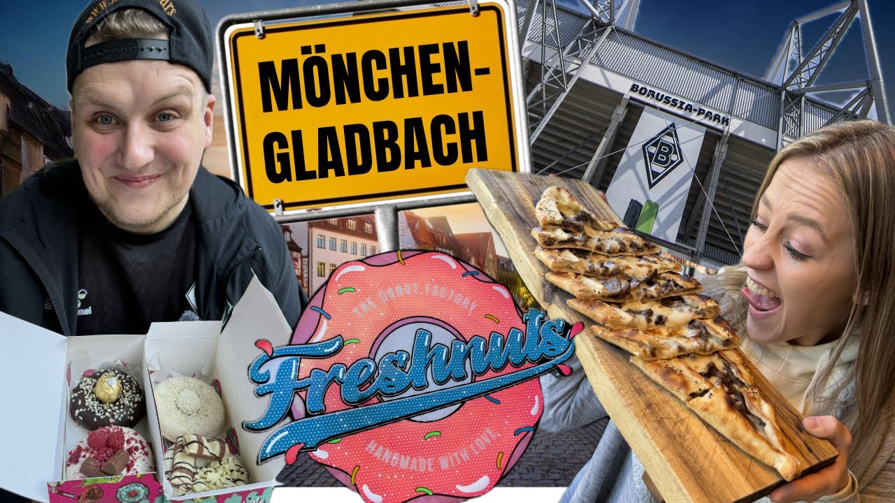 Top Foodspots in Mönchengladbach! - Food Tour / Donuts / Pide UVM