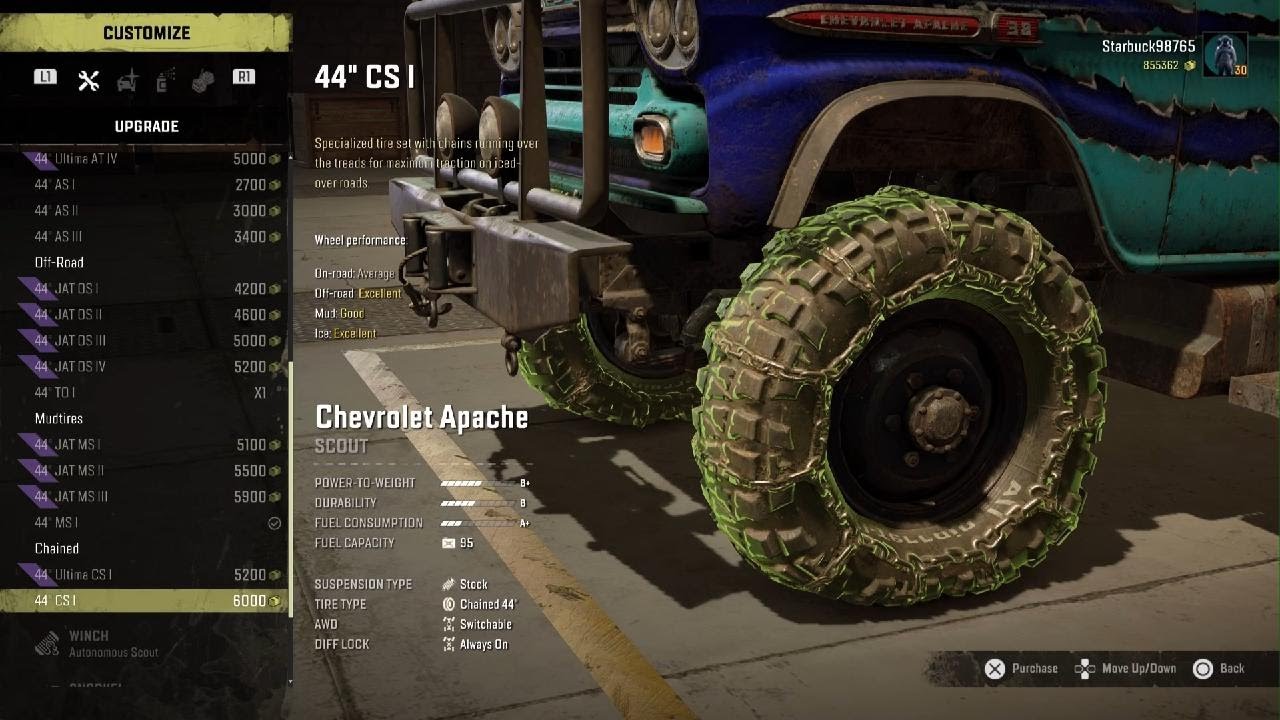 SnowRunner - Updated Chevrolet Apache can now attach Trailers.