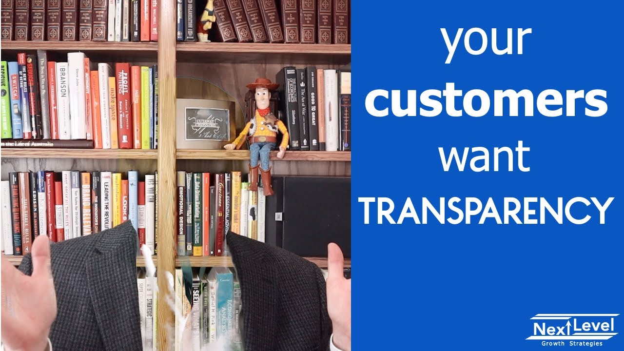 Why you should be more transparent in business