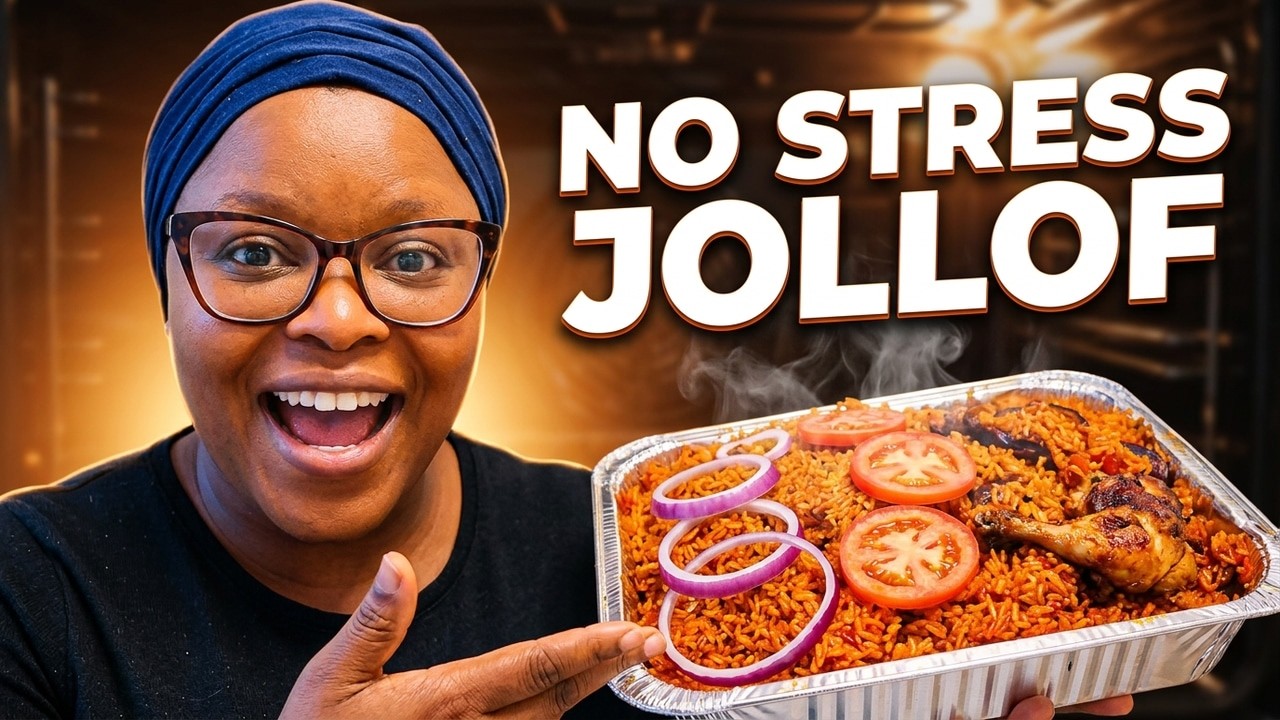I Made Jollof Rice in the Oven and You Need to See This