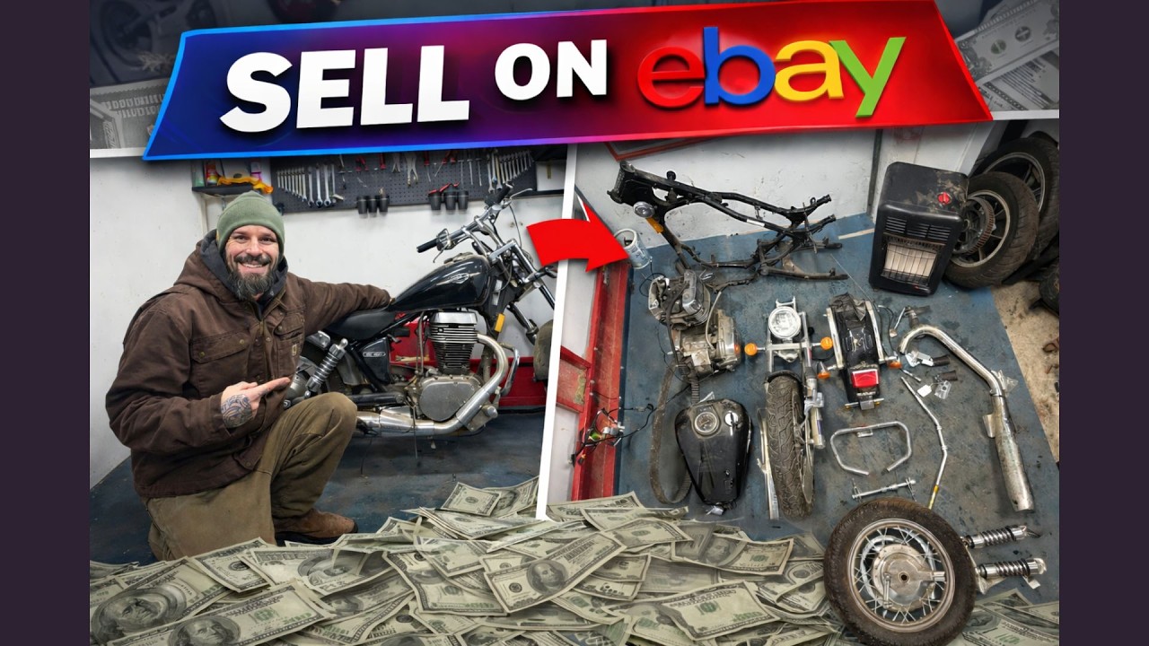 Разбираю вещи на запчасти для продажи на eBay / Автомобили, мотоциклы, газонокосилки, бытовая тех...