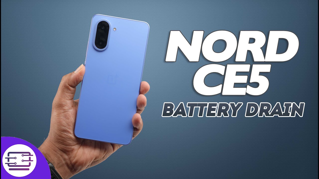 Тест разряда аккумулятора OnePlus Nord CE5 🔋
