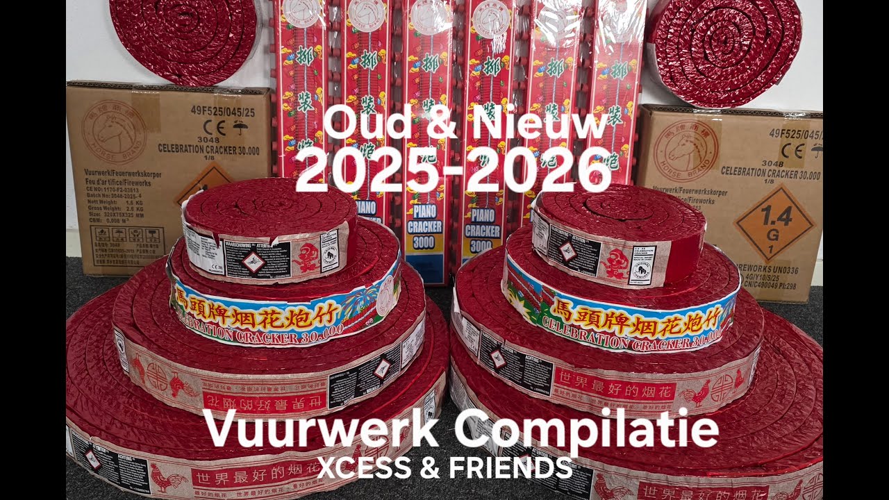 VUURWERK COMPILATIE 2025-2026  OUDJAARSDAG DAYLIGHT STOOKSESSIE #feuerwerk #fireworks #diwali
