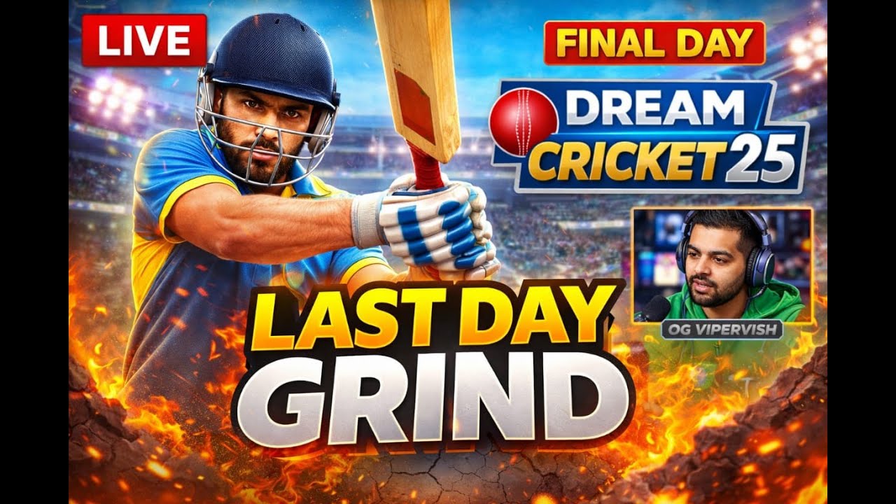 DREAM CRICKET 25 LIVE — NEW SEASON, NEW DREAM PASS | ROAD TO TOP 💯| OG ViperVish  #cricket #games