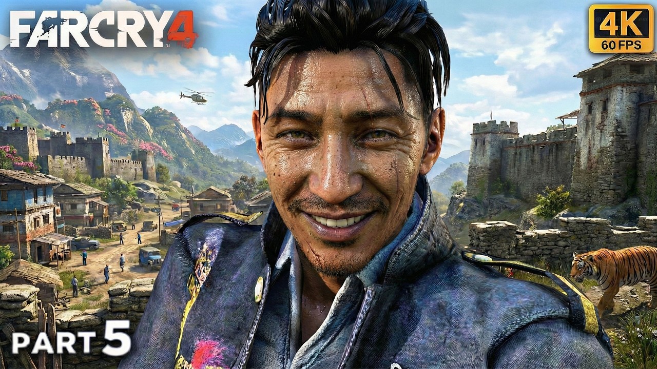 Part 5 | FAR CRY 4 | 🔥 Sabal’s Mission AGAIN! | Agent Willis Operation | 4K 60FPS No Commentary