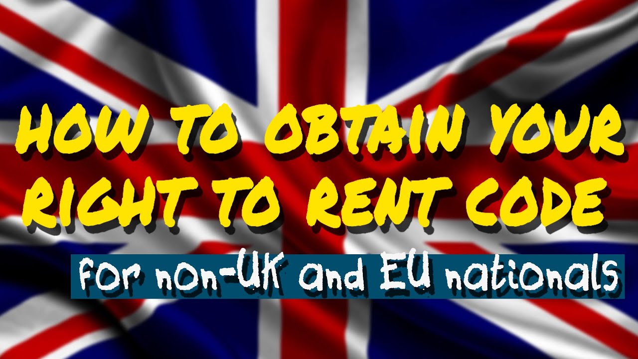 MOVING IN No. 4| Proving Your Right to Rent in the UK (For Non-UK and EU nationals)