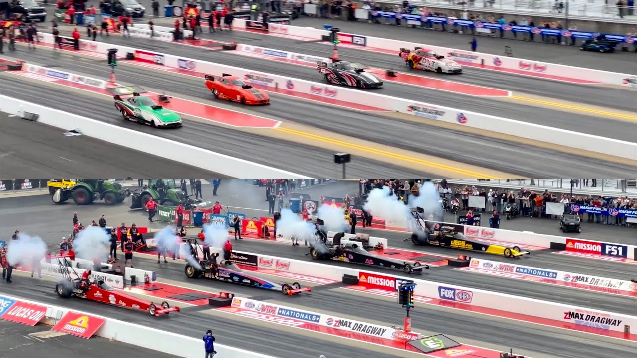 Top Alcohol | Qualifying - 2024 NHRA 4-Wide Nationals @ zMAX Dragway