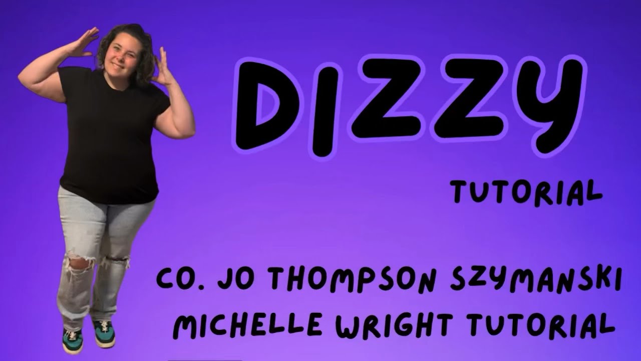 Dizzy line dance tutorial intermediate choreography by Jo Thompson Szymanski
