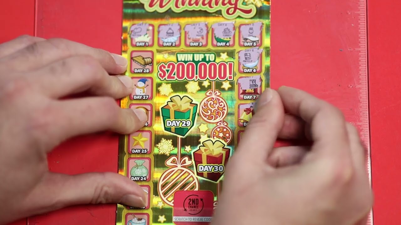 1 $10 30 Days of Winning Scratch-Off