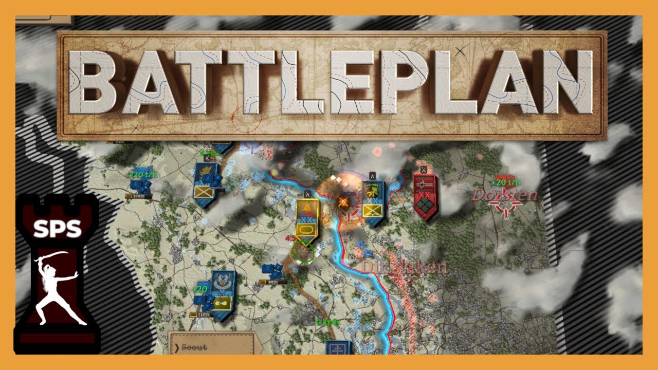 Военная игра в реальном времени, где вы рисуете боевые планы - Battleplan - Alpha
