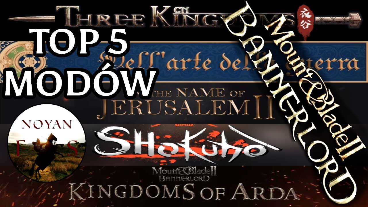 TOP 5 Nadchodzących MODÓW do Mount & Blade II: BANNERLORD!