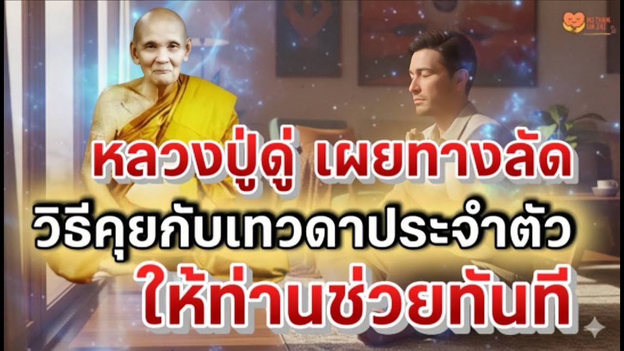 หลวงปู่ดู่เผยทางลัดวิธีคุยกับเทวดาประจำตัวให้ท่านช่วยทันที