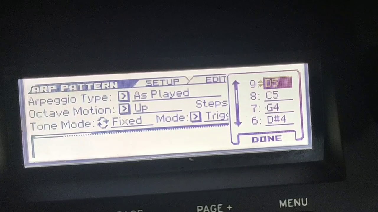 DIL ME HO TUM SONG ARPEGGIO PATTERN IN KORG KROSS 2