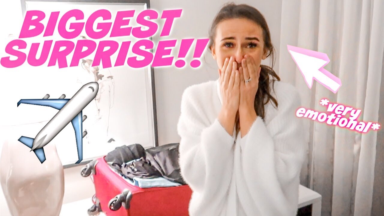 my husband SURPRISED me with MY DREAM HOLIDAY 😭(very emotional!!)