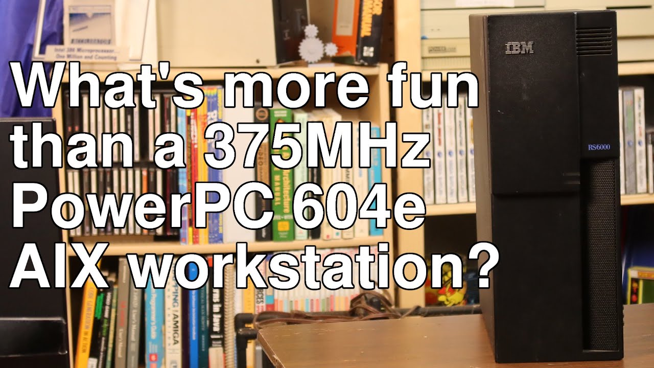 IBM RS/6000 43p model 150 first looks