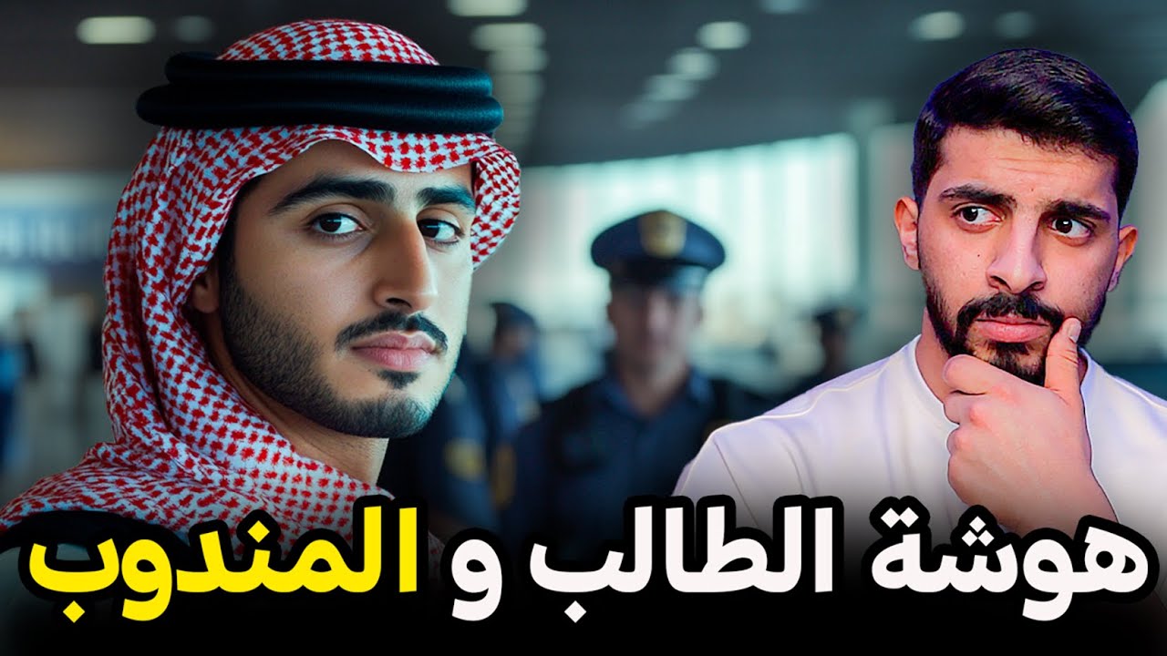 قصة طالب مبتعث تهاوش مع مندوب بسبب إشاعه !