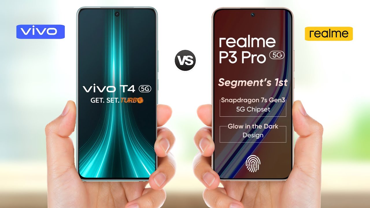 VIVO T4 5G vs REALME P3 Pro 5G || Full Comparison