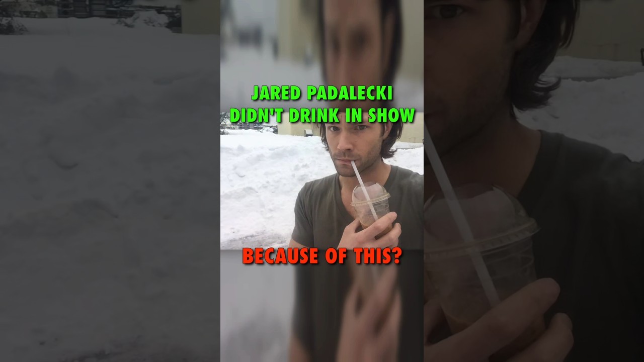 Jared do be eating alottt #viral #supernatural #jaredpadalecki #jensenackles #beer