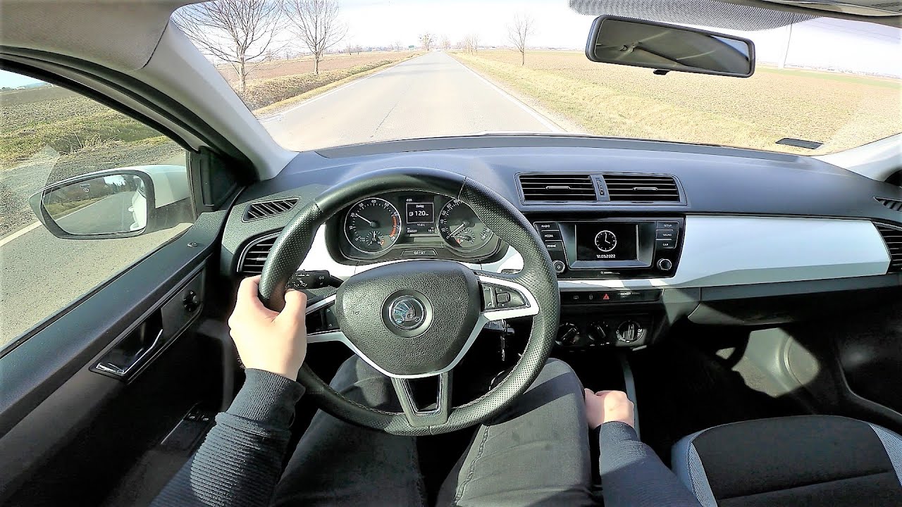 Skoda Fabia III 1.0mpi + LPG 75HP (2015) POV Test Drive & Acceleration 0-100 | 4K #118