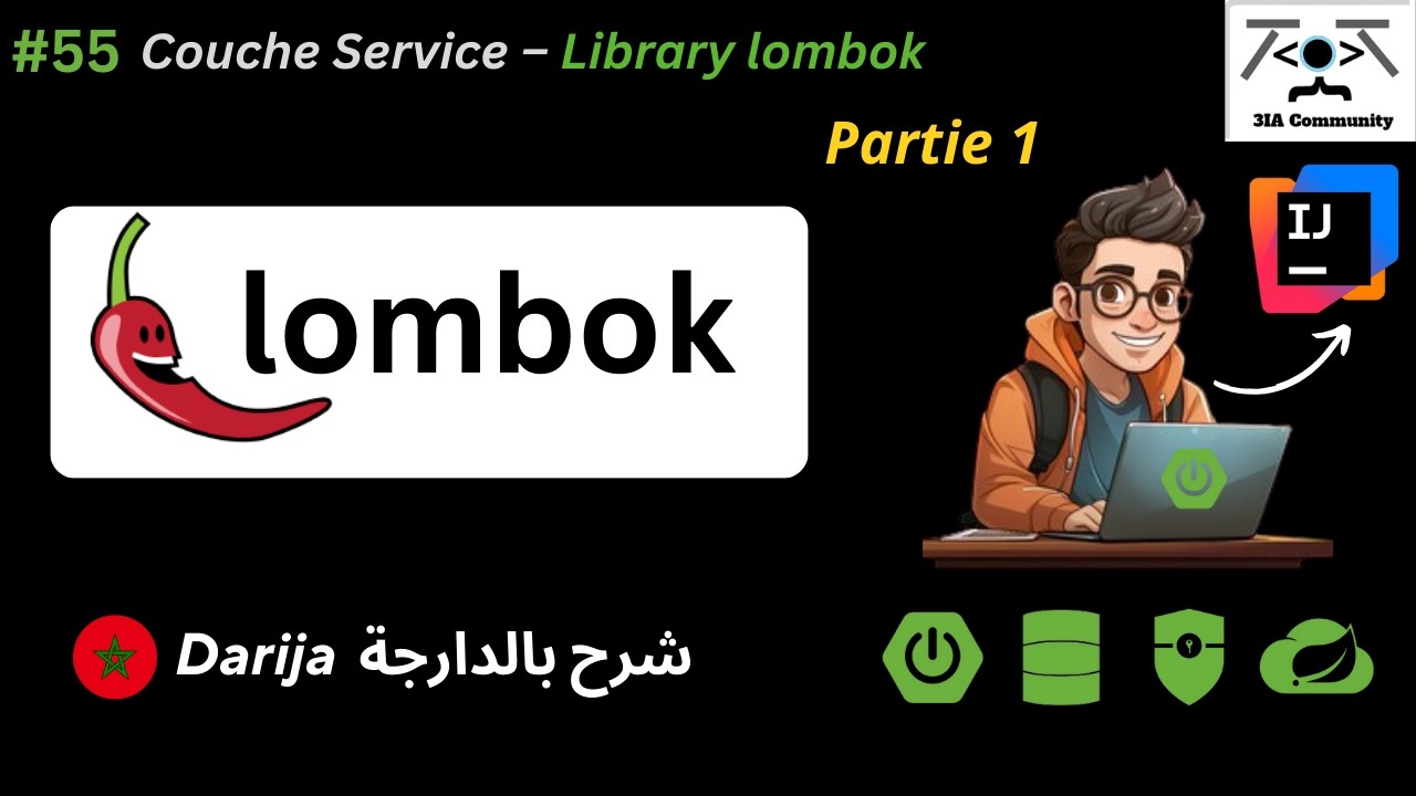 #55 💼 Lombok Library – Part 1 | @Getter @Setter @NoArgsConstructor @AllArgsConstructor | Spring Boot