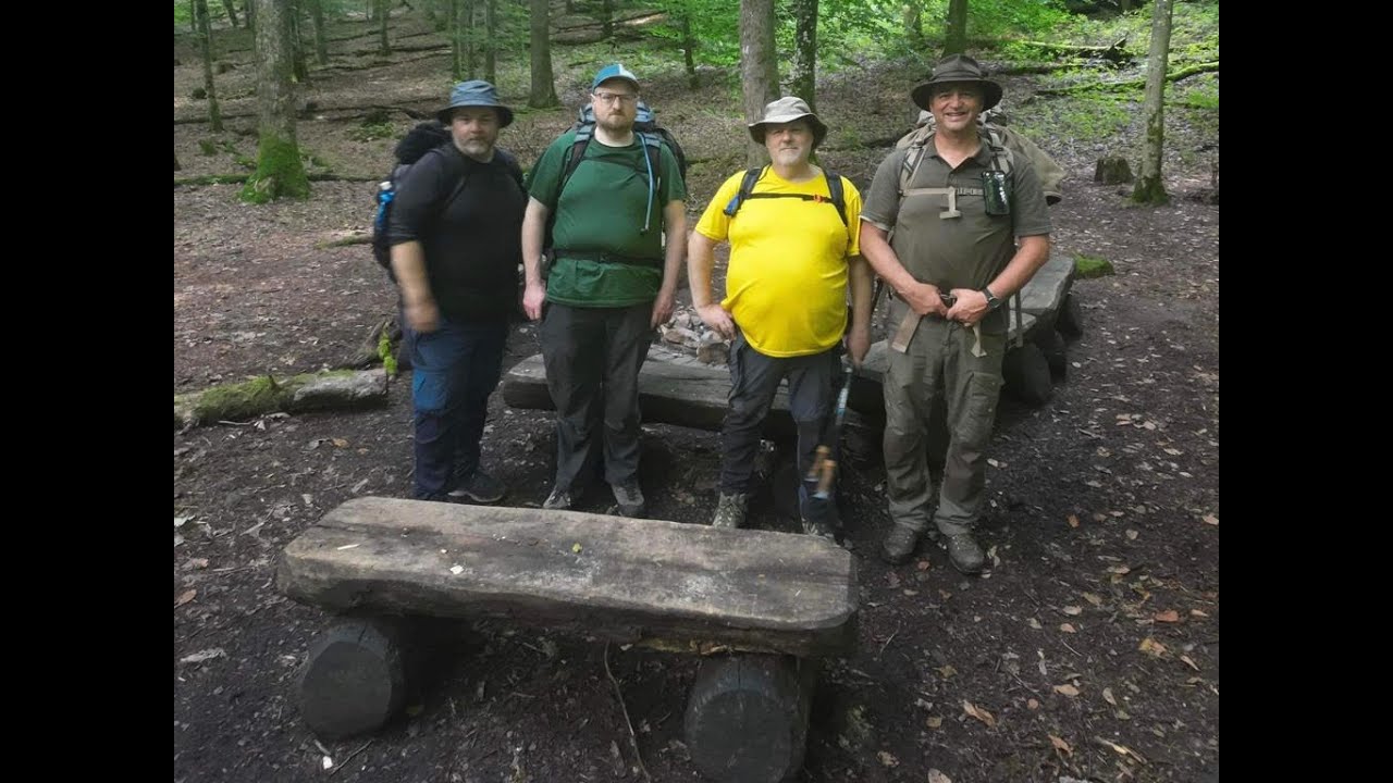 Ein Trekkingplatz im Spessart