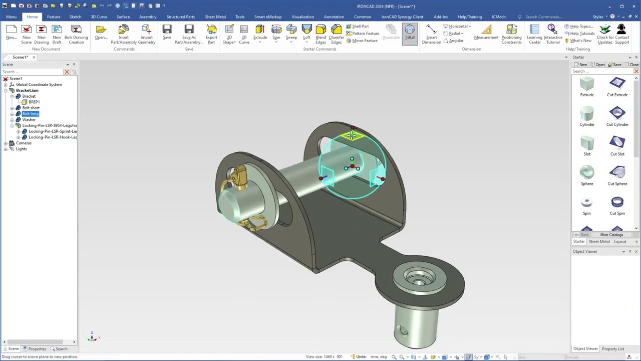 IronCAD Training 62 | Import Geometry (1/4)