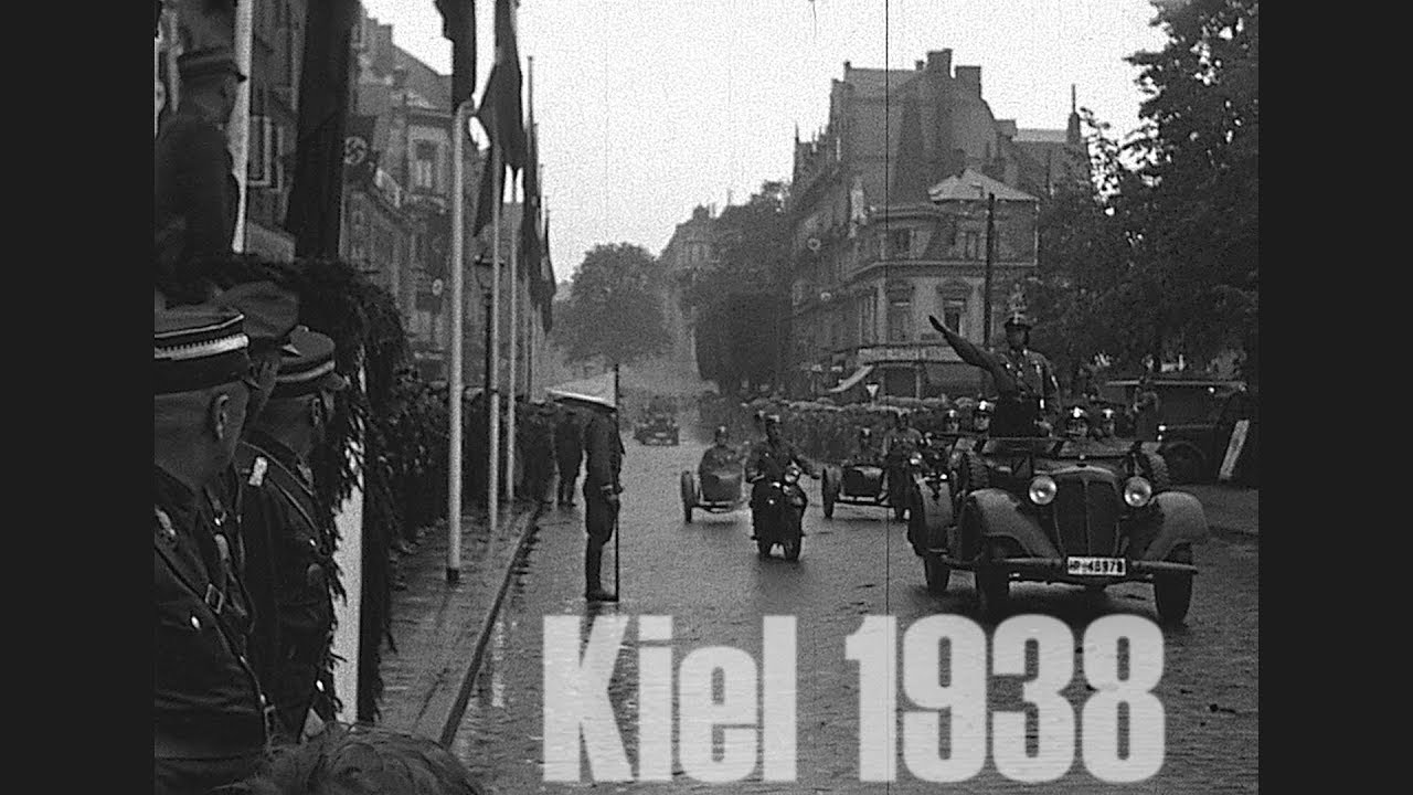 Kiel 1938 - Aufmarsch NS-Parteiorganisationen & Wehrmacht