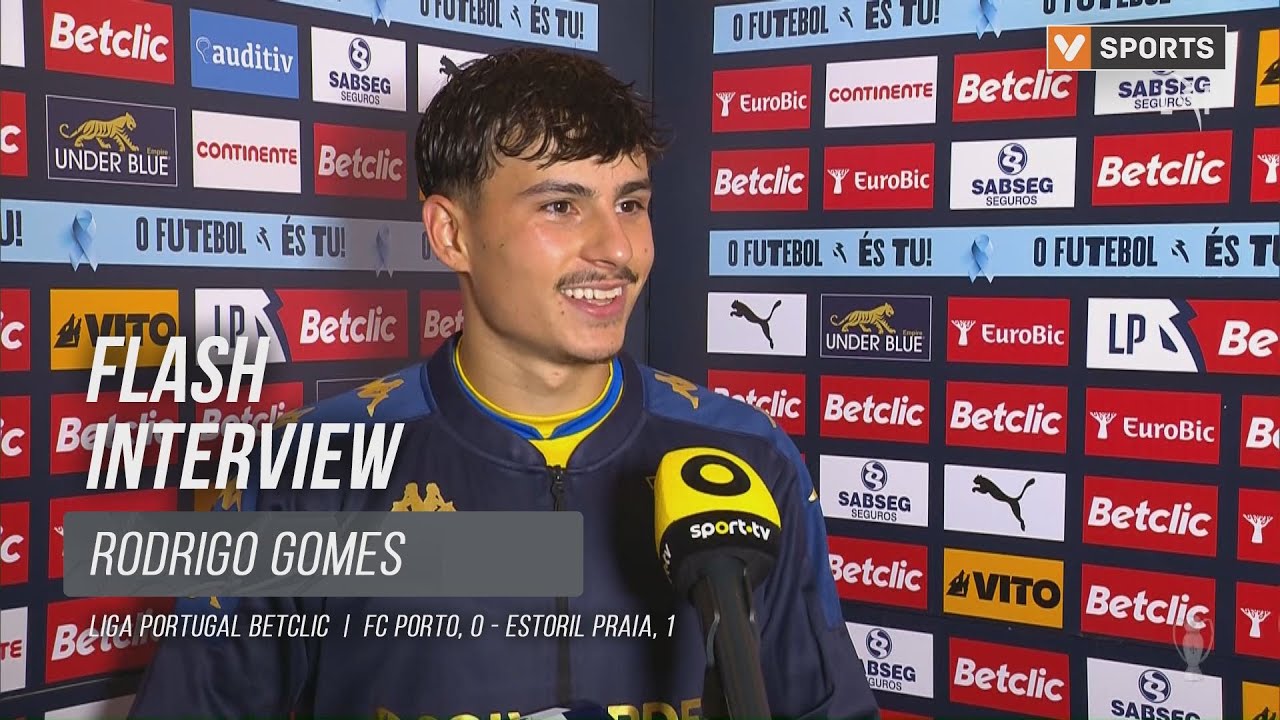 Rodrigo Gomes: "É um ponto de viragem"