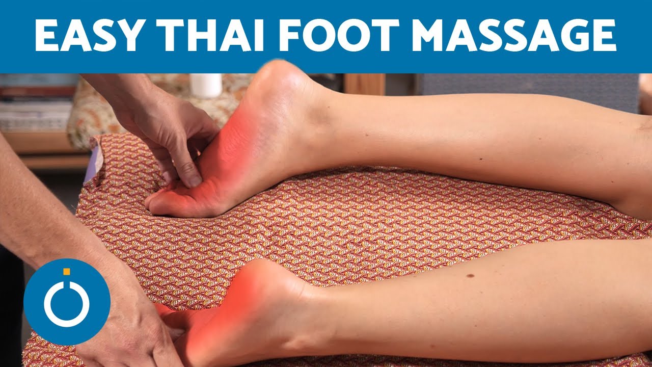 Relieve Tired Feet FAST 😫Thai Foot Massage Techniques