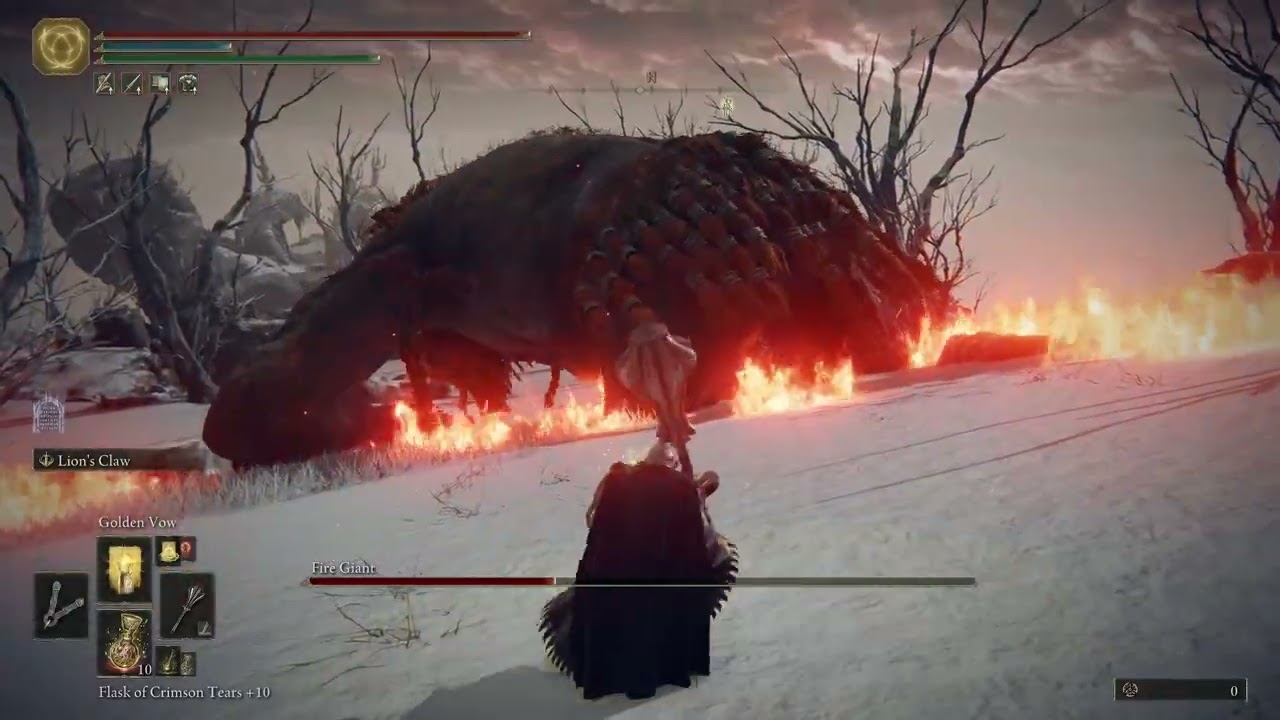 STR / FAITH vs Fire Giant