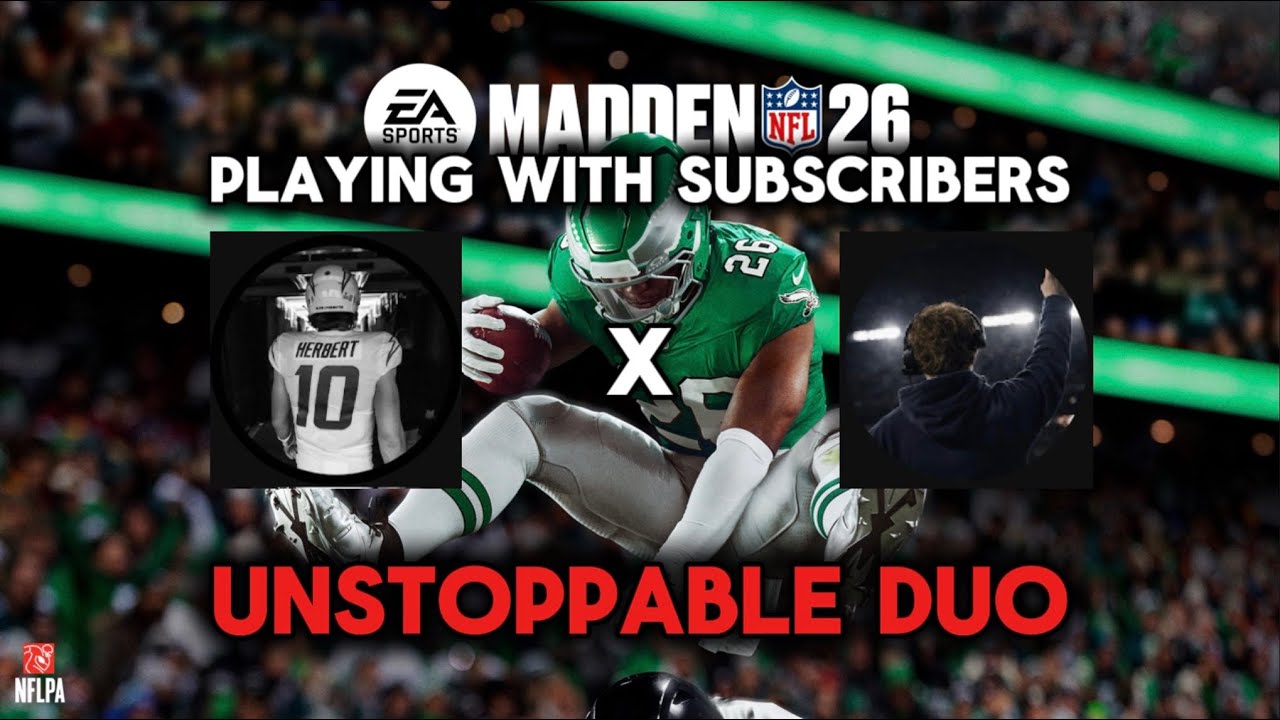 I played MADDEN 26 with a SUBSCRIBER and we were.. UNBEATABLE?!