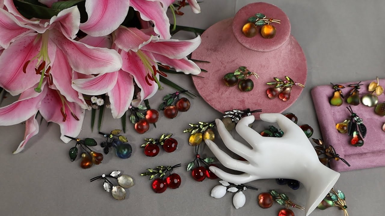 Винтажные Австрийские броши. Коллекция винтажных украшений. Vintage Austrian Brooches. P3