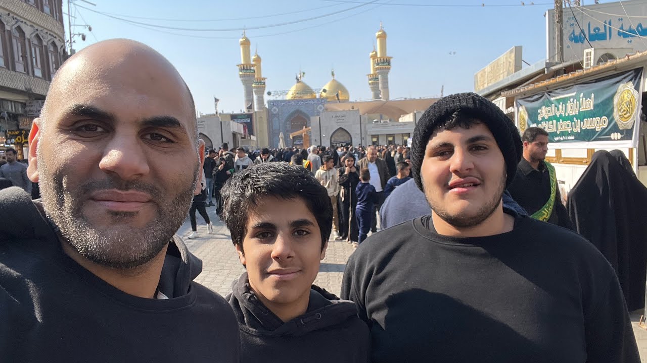 مشاركة موكب سبع الدجيل لشباب حسينية آل بوحمد في الكاظمية المقدسة ليالي استشهاد الامام موسى بن جعفر ع