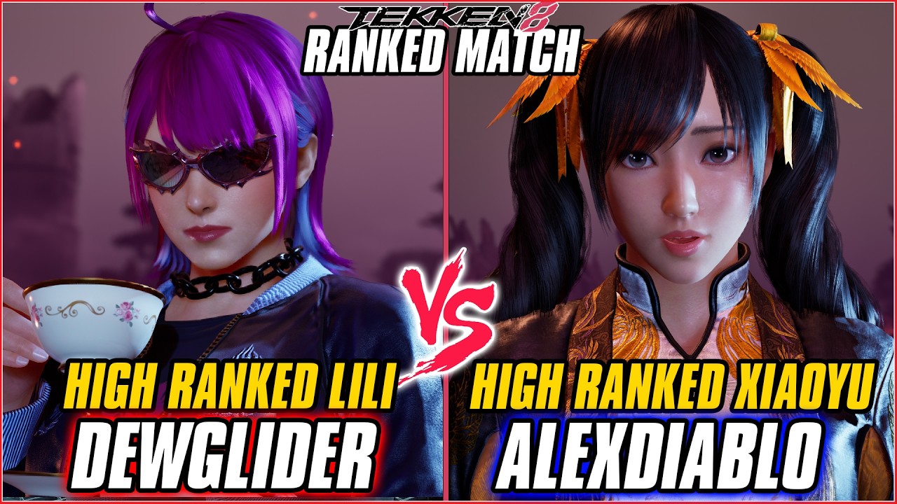 TEKKEN 8 ▰ DEWGLIDER (Lili) vs ALEXDIABLO (Xiaoyu) ▰ T8 RANKED GAMEPLAY