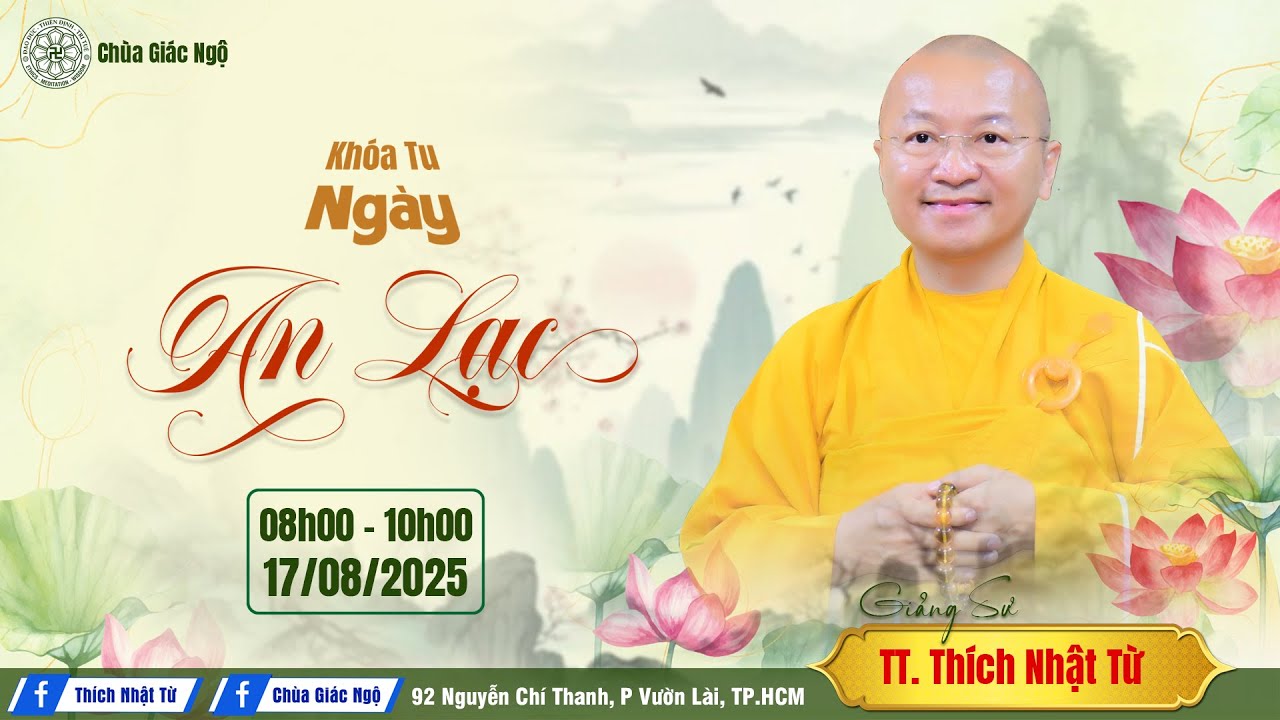 🔴Trực tiếp: Ph&aacute;p thoại QU&Aacute;N CHIẾU VỀ SỰ GI&Agrave; TRONG KINH GI&Agrave; do TT. Th&iacute;ch Nhật Từ chia sẻ