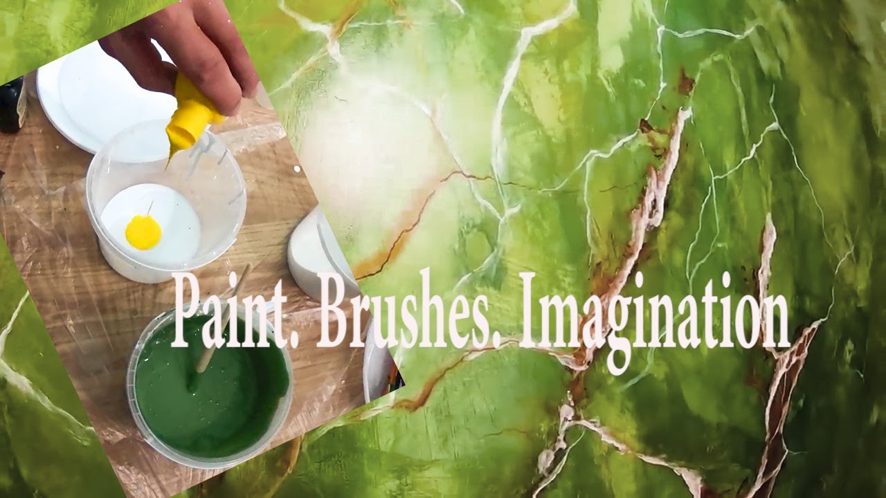 You Won't Believe It's Just Paint! Realistic Marble Wall Effect
