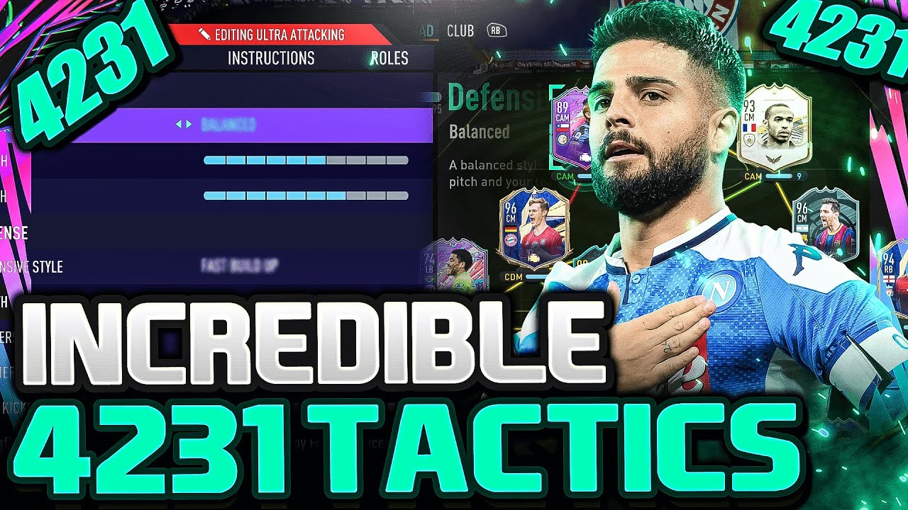 FIFA 21 *UNBELIVEABLE META* BEST 4231 TOTS CUSTOM TACTICS/INSTRUCTIONS! - FIFA 21 ULTIMATE TEAM