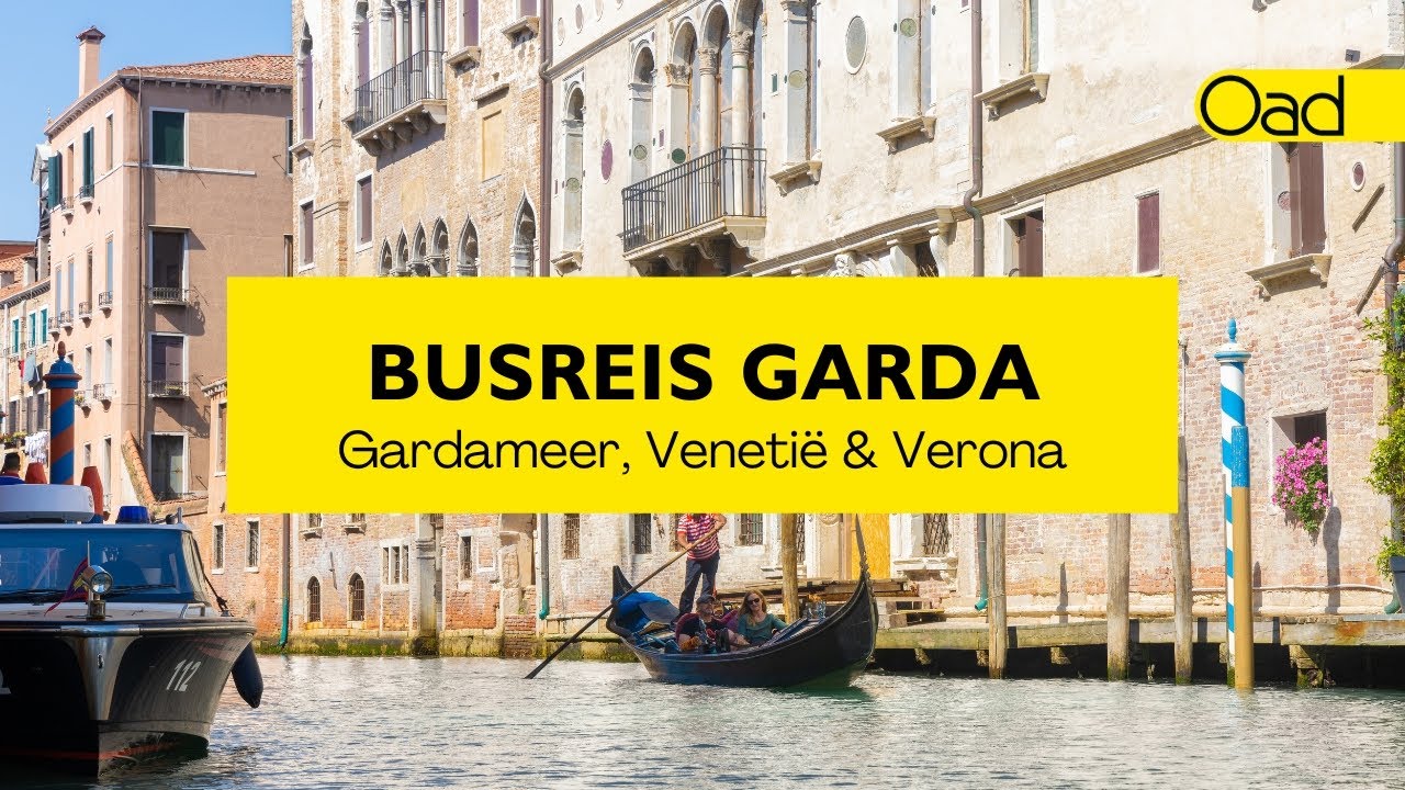 Busreis Gardameer, Venetië & Verona