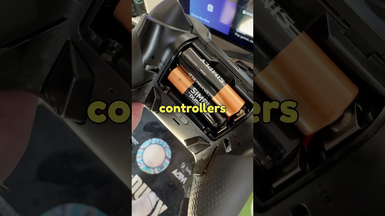 I actually love batteries in Xbox controllers